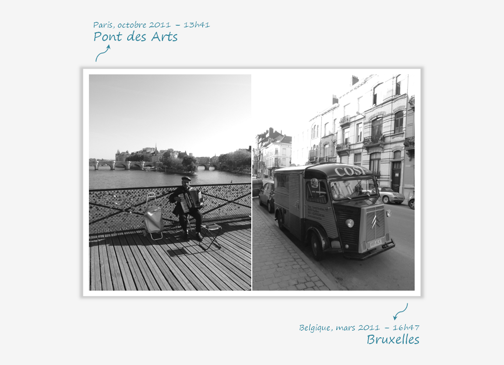 Diptyque 5, Paris - Bruxelles